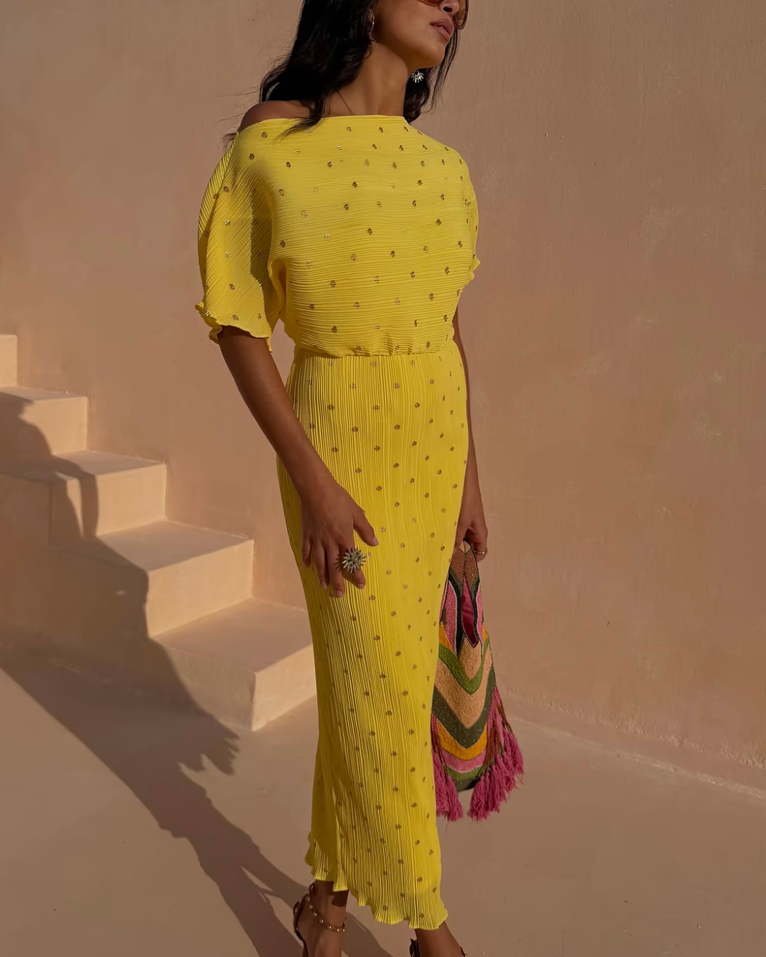 Yellow Tilly Dress, S / Butter Yellow by Never Fully Dressed AMOUR781