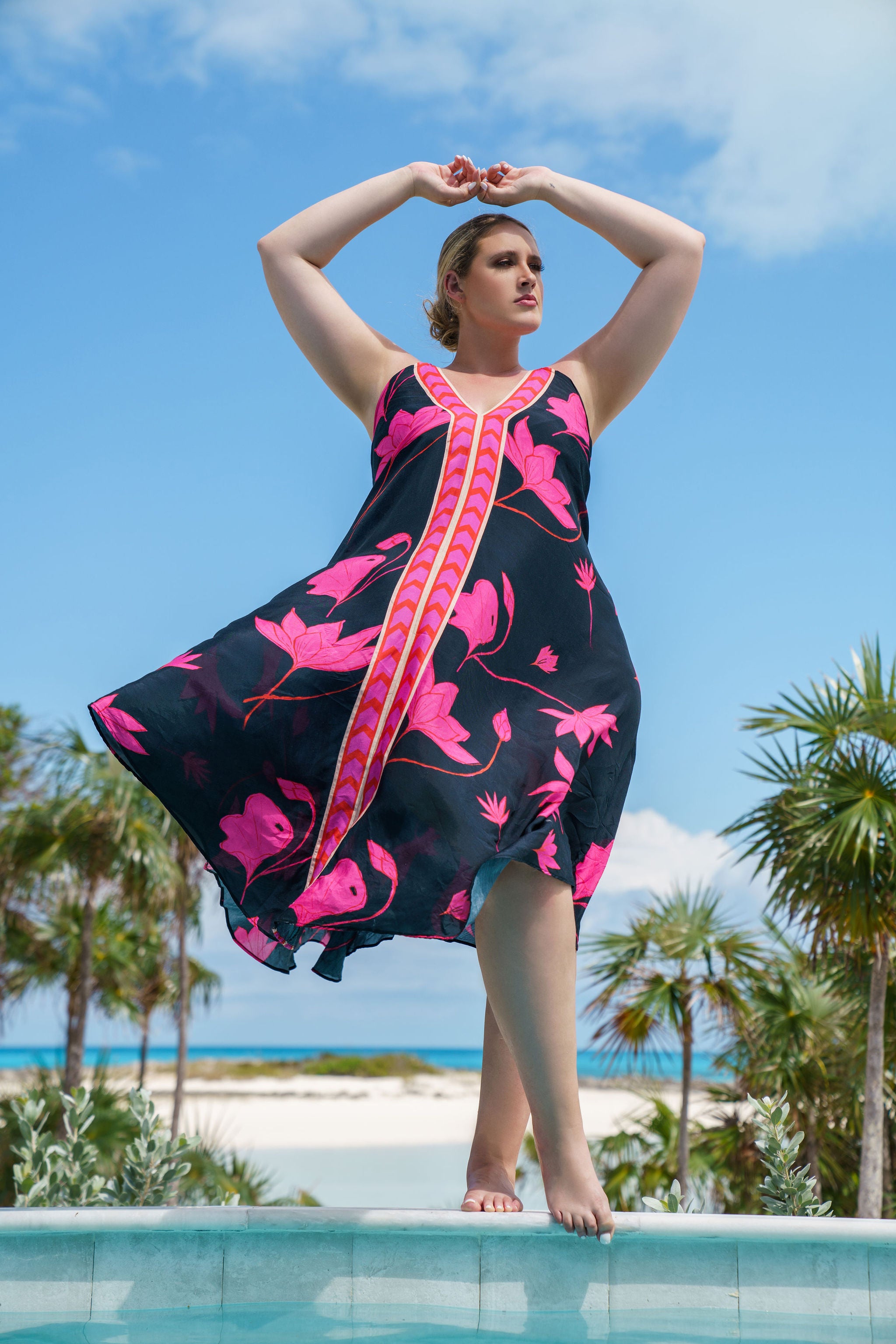 PADMA SUNDOWN HALTER MAXI DRESS AMOUR781 PADMA SUNDOWN HALTER MAXI DRESS AMOUR781