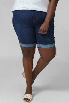 CHLOE PULL ON BERMUDA plus-size - AMOUR781