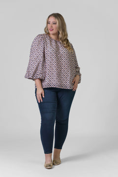 HARLY TOP plus-size - AMOUR781