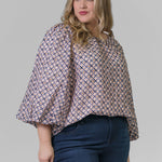 HARLY TOP plus-size - AMOUR781