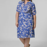 CLIP DOT SHIRTDRESS plus-size - AMOUR781