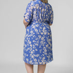CLIP DOT SHIRTDRESS plus-size - AMOUR781