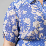 CLIP DOT SHIRTDRESS plus-size - AMOUR781