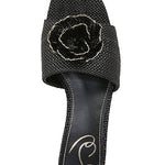 WINSLEY BLOCK HEEL SLIDE SANDAL plus-size - AMOUR781