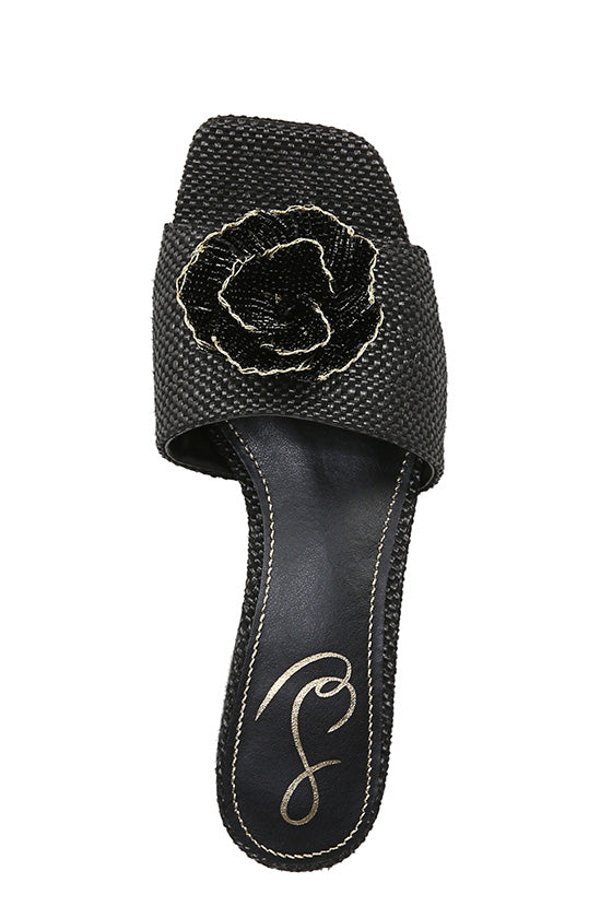 WINSLEY BLOCK HEEL SLIDE SANDAL plus-size - AMOUR781