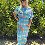 Blue Celestial Tilly Dress plus-size - AMOUR781