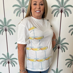 CHAMPAGNE T-SHIRT plus-size - AMOUR781