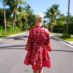 POMPADOUR BOUBOU DRESS plus-size - AMOUR781