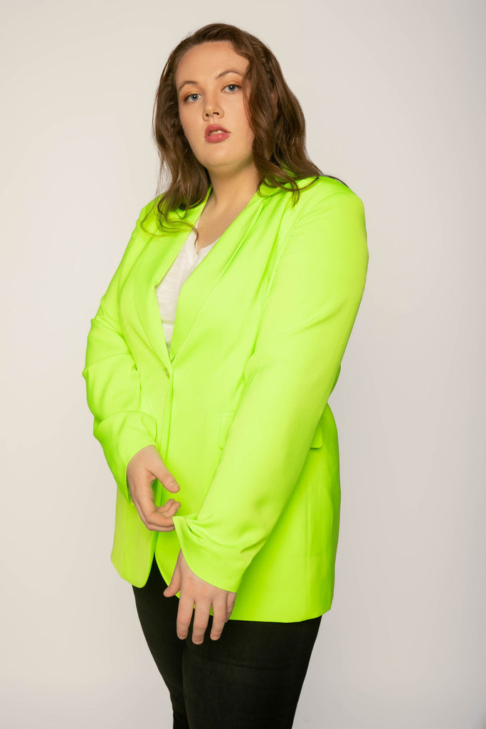 Button Front Blazer Designed by GeeGee.