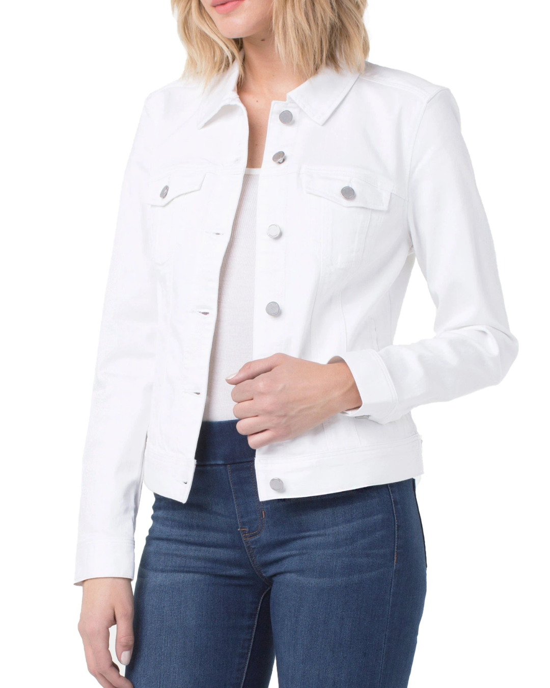 Classic Jean Jacket plus-size - AMOUR781