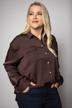 MONTE CARLO SILK SHIRT plus-size - AMOUR781