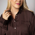 MONTE CARLO SILK SHIRT plus-size - AMOUR781