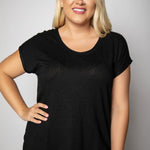 CLASSIC LINEN TOP - AMOUR781