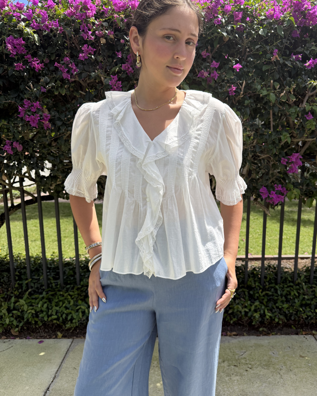 Greta White plus-size - AMOUR781