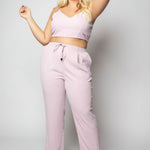 3 PIECE WOVEN PANT SUIT plus-size - AMOUR781