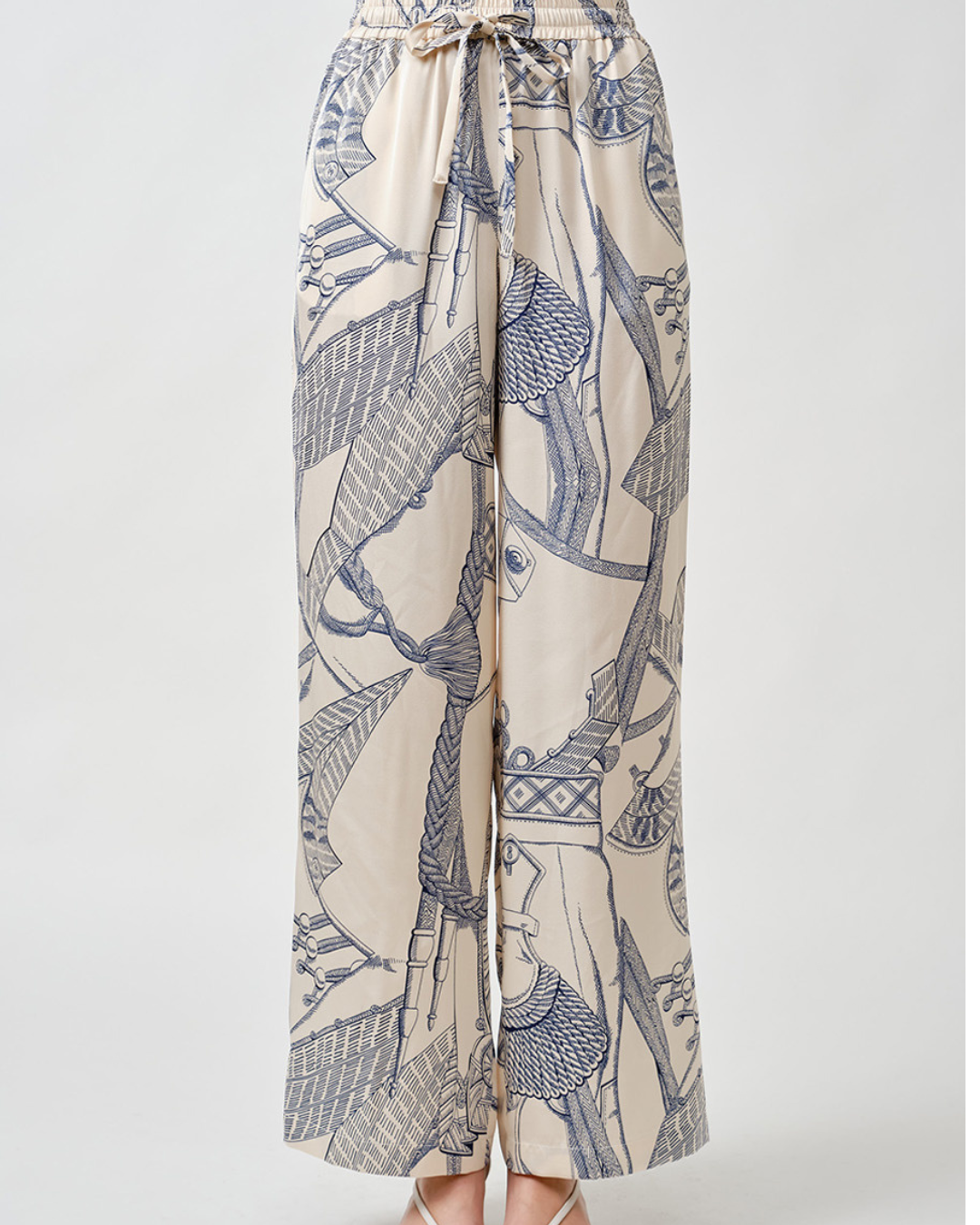 ZIGGY PANTS - ROPE PRINT plus-size - AMOUR781