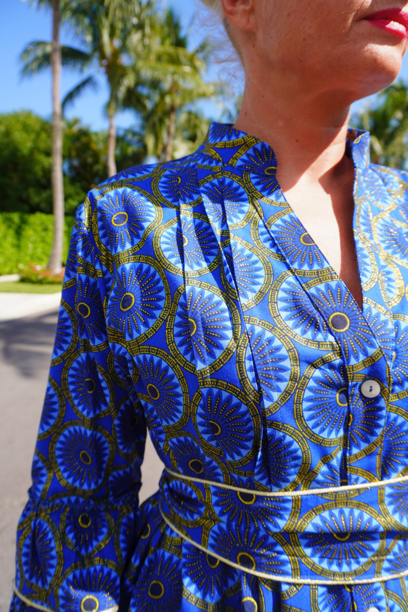 POMPADOUR BOUBOU DRESS plus-size - AMOUR781