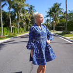 POMPADOUR BOUBOU DRESS plus-size - AMOUR781