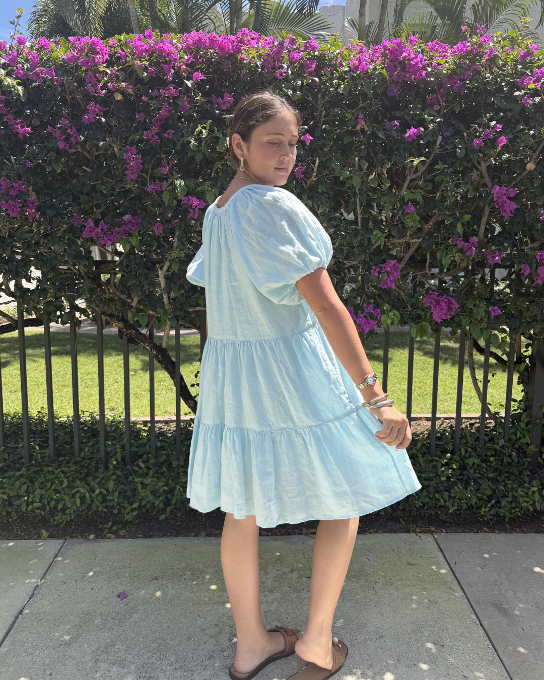 Sunflower dress plus-size - AMOUR781