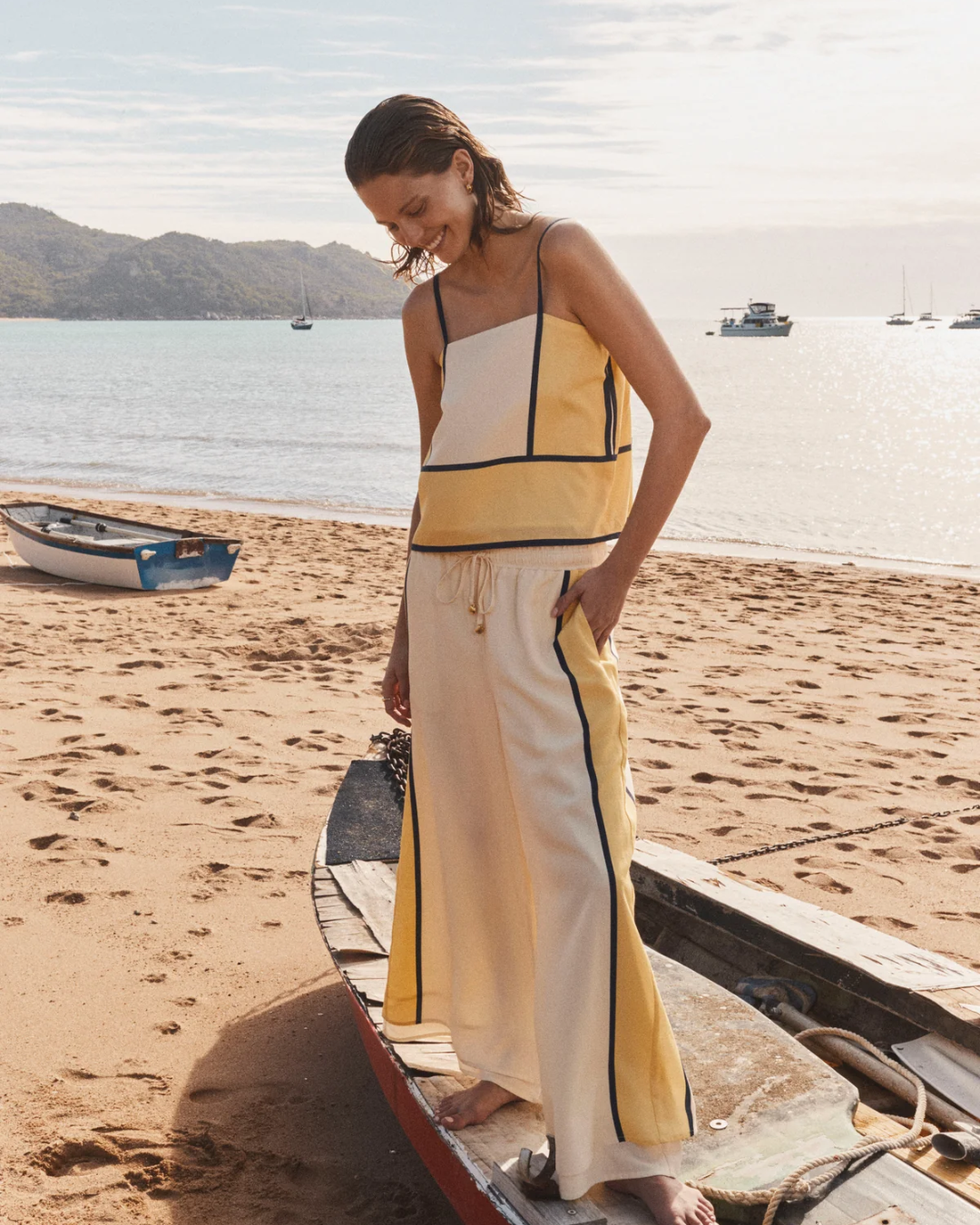 THE LILOU PANTS plus-size - AMOUR781