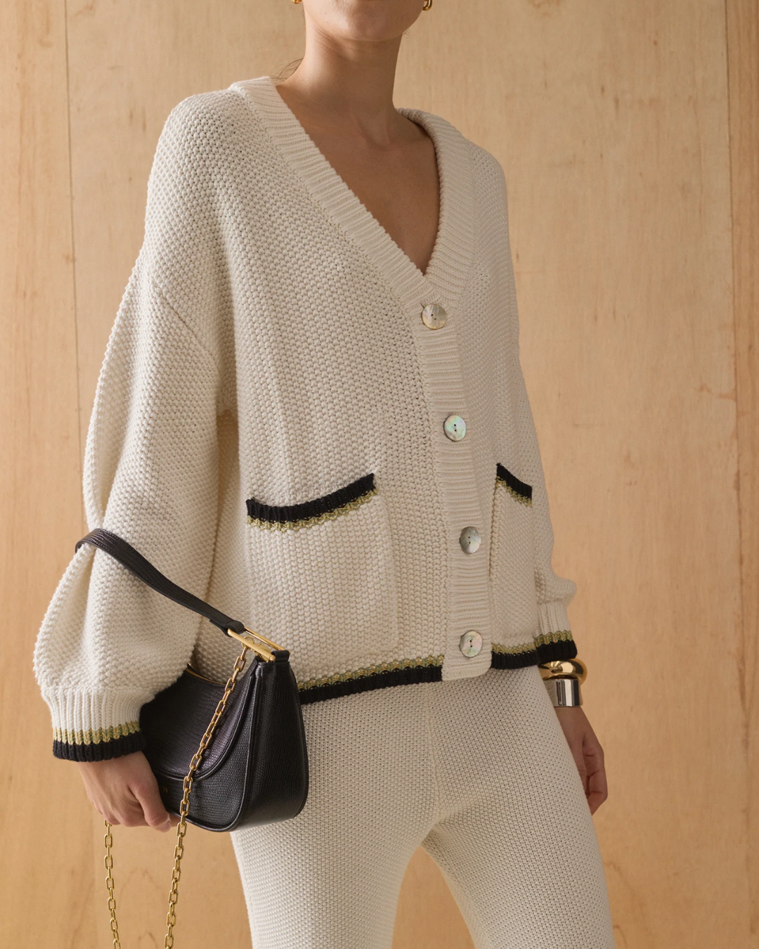 THE CHARLI KNIT CARDIGAN plus-size - AMOUR781