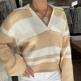COSMO KNIT JUMPER- Panacotta