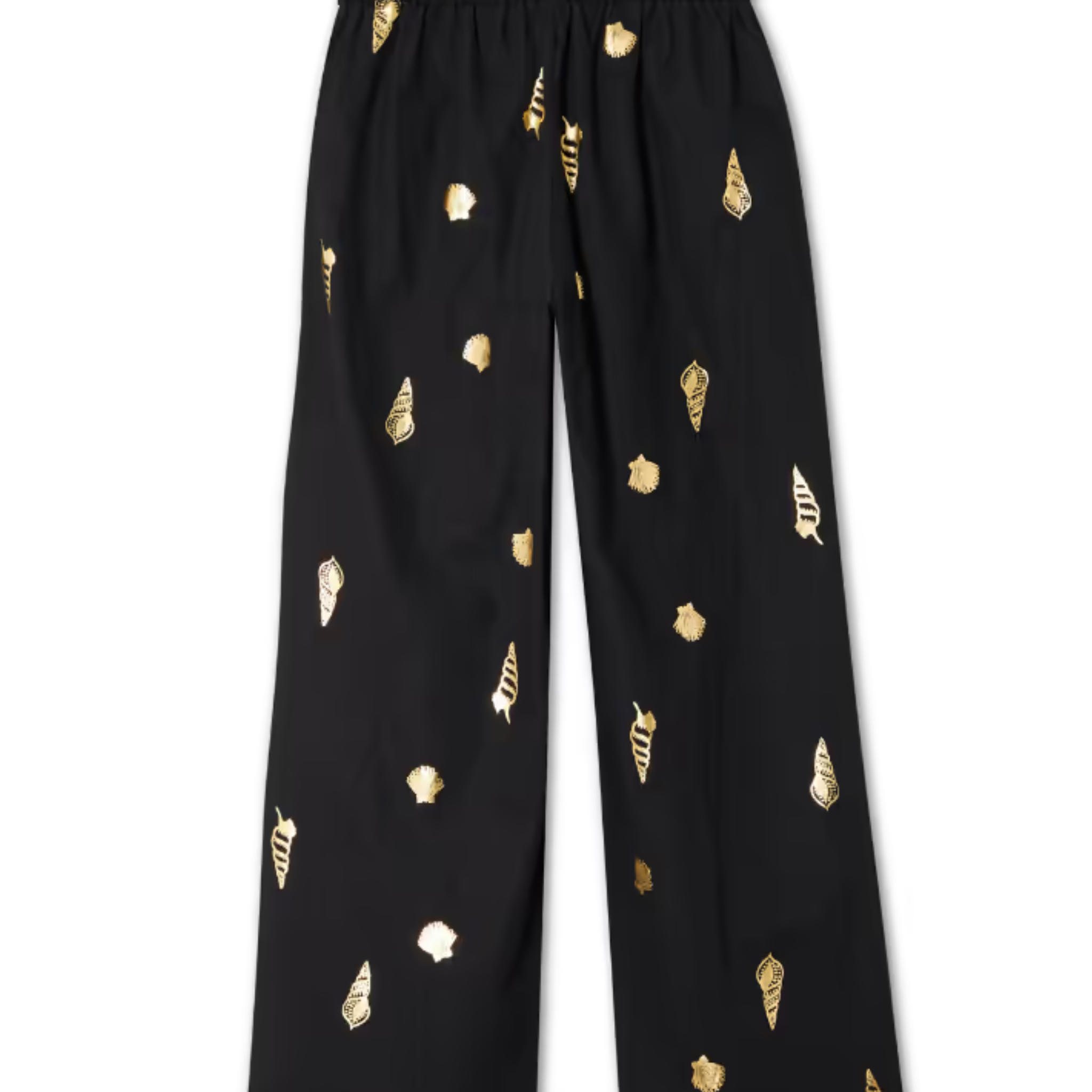 BLACK SHELL ELISSA TROUSERS plus-size - AMOUR781