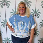 AQUARIUS TOP plus-size - AMOUR781