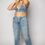 DENIM BRALETTE plus-size - AMOUR781