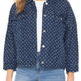 EASY DENIM JACKET plus-size - AMOUR781