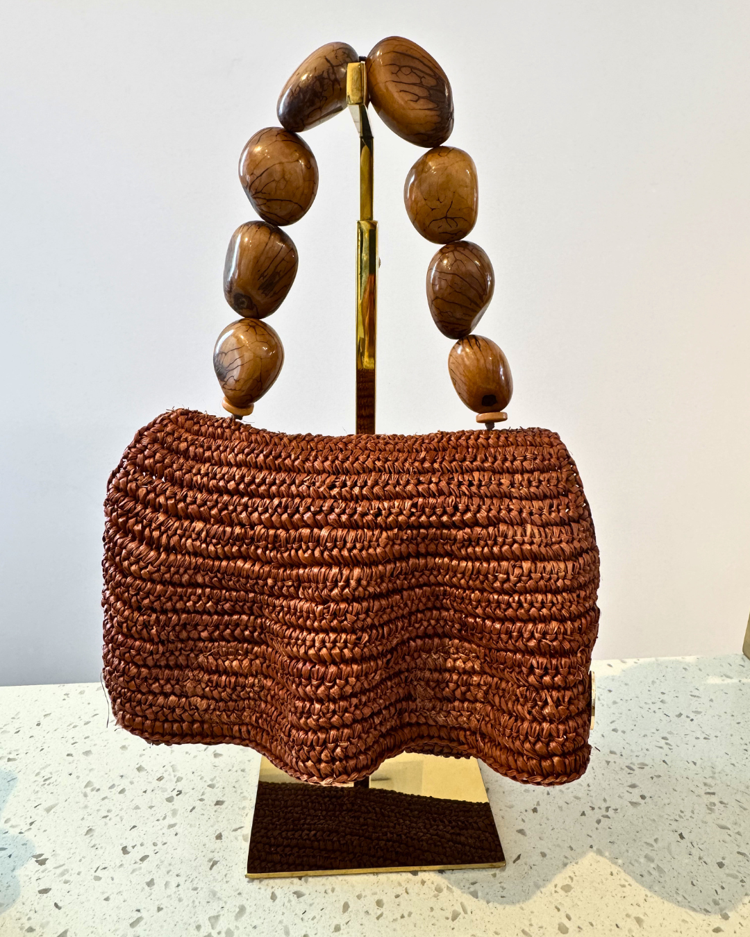MUSE Mini bag Solid Chocolate plus-size - AMOUR781