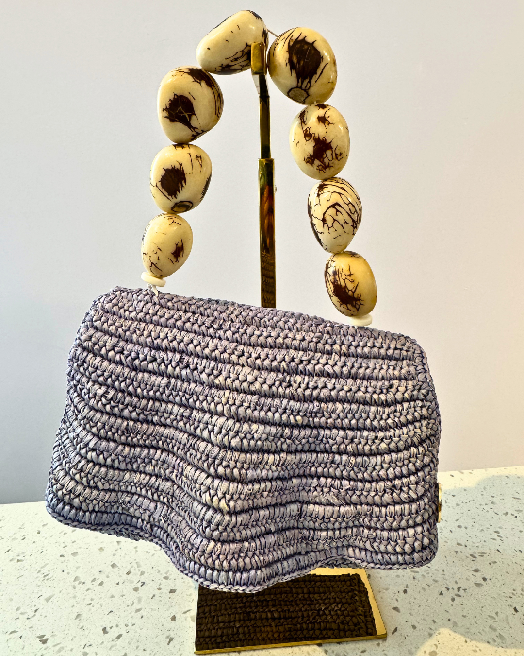 MUSE Mini bag Solid blue plus-size - AMOUR781