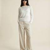 Linen Tencel Crew neck
