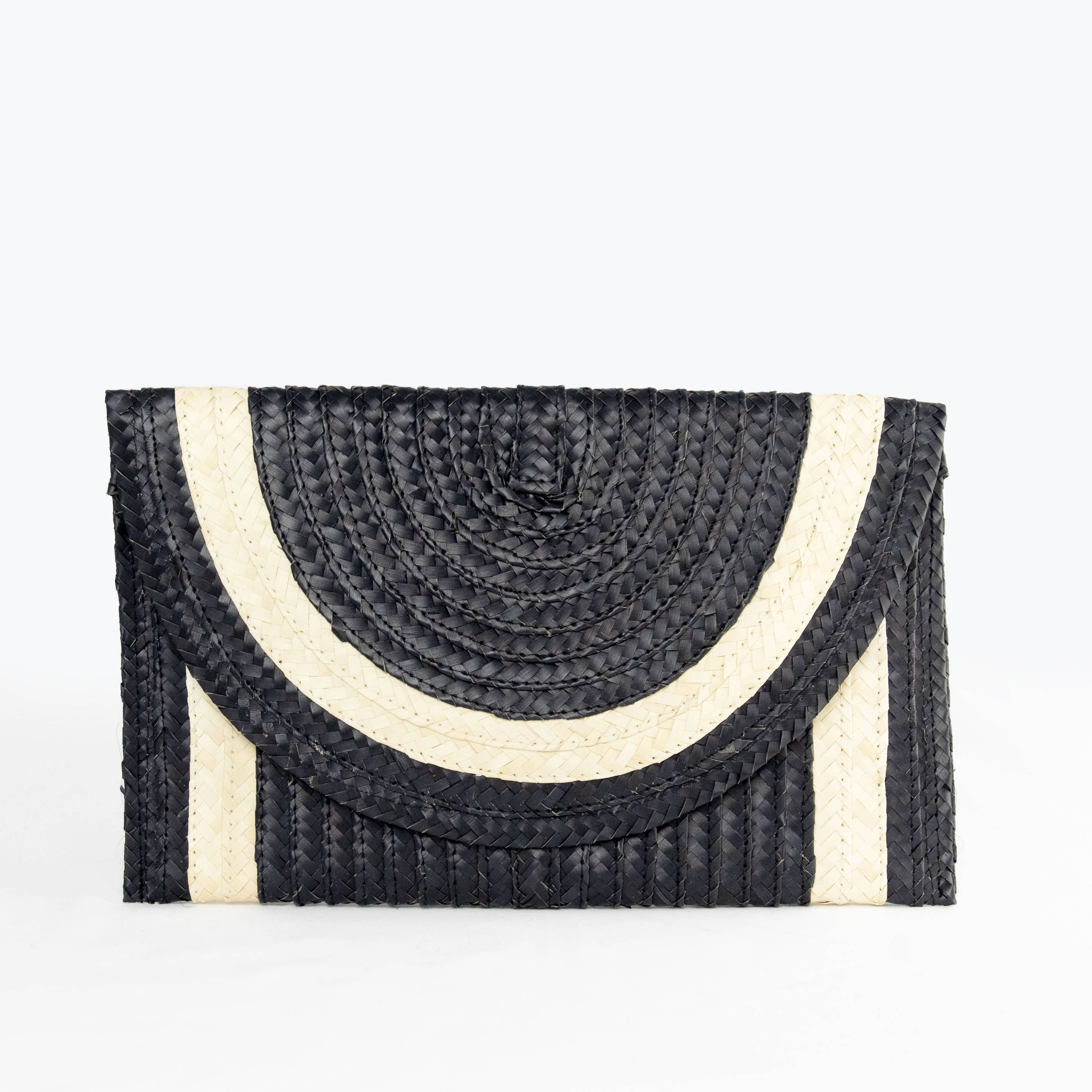 STRAW CLUTCH plus-size - AMOUR781