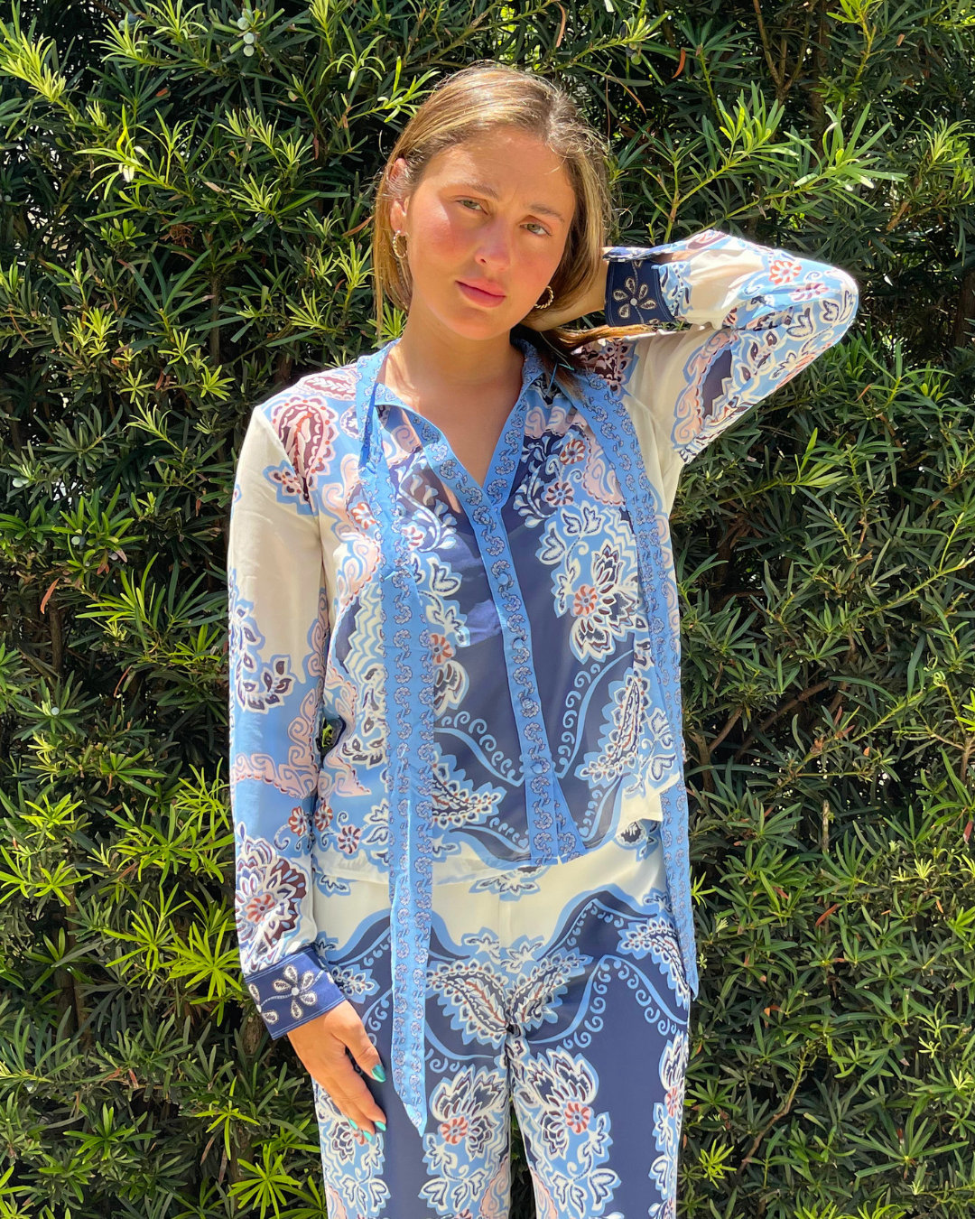 Maribeth Blouse plus-size - AMOUR781
