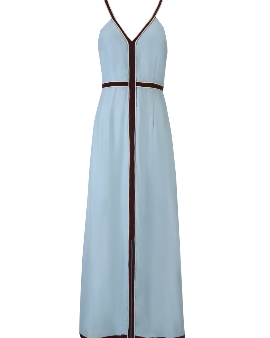 THE ANNIKA DRESS Ocean plus-size - AMOUR781