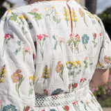 CHRISTINA EMBROIDERED DRESS