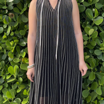 Black and White Dress plus-size - AMOUR781