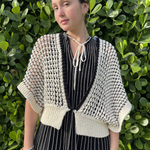 Textured knit vest plus-size - AMOUR781