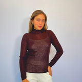 CAMILA LUREX WOOL SWEATER plus-size - AMOUR781