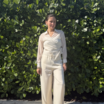 Pant Sand Stripe plus-size - AMOUR781