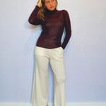 ALIENOR KNIT PANTS plus-size - AMOUR781