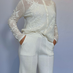 ALIENOR KNIT PANTS plus-size - AMOUR781