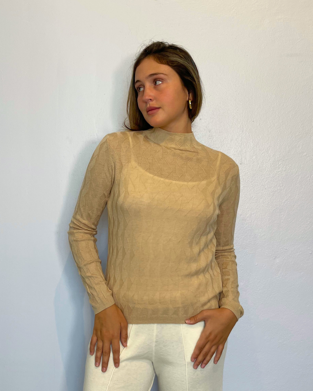 ALIETTE KNIT SWEATER plus-size - AMOUR781