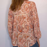 TIARA TOP- Paisley plus-size - AMOUR781