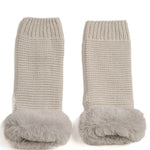 ARMWARMERS with FAUX FUR plus-size - AMOUR781