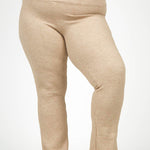 BRUSHED WAFFLE FLARE plus-size - AMOUR781