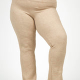 BRUSHED WAFFLE FLARE plus-size - AMOUR781