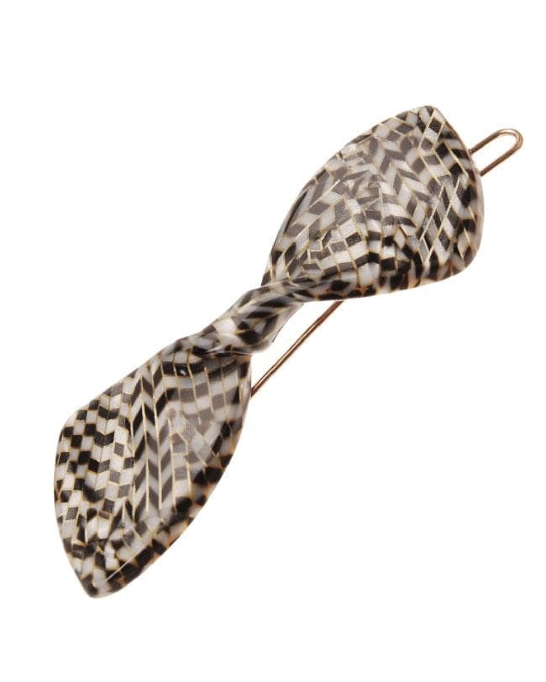 Mini Bow Tige Boule Barrette - Classic plus-size - AMOUR781